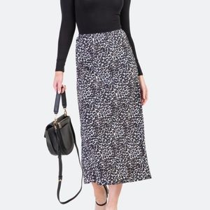Francesca's Printed Skirt